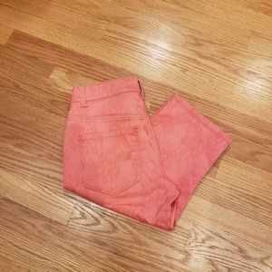 Liverpool Jeans Company Pink Short Capri Pants